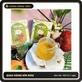 (Che Tên) Trà Sen Gạo Lứt Linh Chi Chính Hãng Cao Cấp giảm cân giảm béo ngủ ngon tuần hoàn máu tốt thanh nhiệt hộp 30 gói Cao Cấp Bảo Đảm