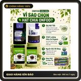 (Che Tên) Hạt chia đen chính hãng organic hữu cơ ONFOD hat chia úc giảm cân ăn kiêng eat clean healthy 200g Cao Cấp Bảo Đảm
