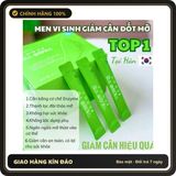 (Che Tên) Bột Enzyme Slim S giảm cân Hàn Quốc Goidameun Hỗ Trợ Hệ tiêu Hoá Giữ Dáng 60 gói x 3gr - Linh Nấm Hộp Trắng Kín