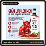 (Che Tên) Giấm Lựu Daesang Hàn Quốc Giúp Giảm Cân Bổ Sung Collagen Và Vitamin C Hỗ Trợ Tiêu Hoá - Elissa Beauty Hộp Trắng Kín
