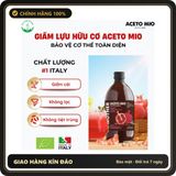 (Che Tên) Giấm Lựu Hữu Cơ Aceto Mio 500ml - Dấm Lựu Giảm Cân, Đẹp Da [Tặng Cốc Đong] Cao Cấp Bảo Đảm