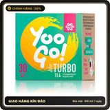 (Che Tên) Trà thảo mộc Siberian Wellness YooGo Turbo Tea, Hỗ trợ giảm cân, tốt cho hệ tiêu hóa - hộp 30 gói - Hàng Mới Về