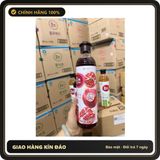 (Che Tên) Nước Giấm Uống Daesang Hỗ Trợ Giảm Cân Hương Lựu 900ml Hàn Quốc Hộp Trắng Kín