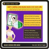 (Che Tên) Hộp 12 Miếng Dán Tan Mỡ Bụng Giảm Cân Ngải Cứu Detox Giảm Mỡ Eo Thon Gọn Hiệu Quả Tiện Lợi Chuẩn Auth
