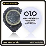 (Che Tên) Bao Cao Su Siêu Mỏng Olo 001mm Chân Thực Như Không Truyền Nhiệt, Nhiều Gel Bôi Trơn, Size 52mm Bảo Mật Tuyệt Đối