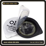 (Che Tên) Bao Cao Su Siêu Mỏng Olo 001mm Chân Thực Như Không Truyền Nhiệt, Nhiều Gel Bôi Trơn, Size 52mm Bảo Mật Tuyệt Đối