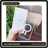 (Che Tên) Ốp điện thoại trong suốt hỗ trợ sạc từ tính cho iphone (đóng hộp)7plus/xr/xsmax/11/12/13/14/15/16/17/pro/plus/promax BEA Chuẩn Auth