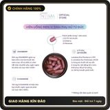 (Che Tên) Hộp 60 viên men vi sinh phụ khoa Lactobact Intima bổ sung lợi khuẩn, Cranberry, D-Mannose từ Đức Hỗ Trợ 24/7