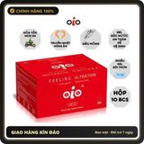 (Che Tên) [HỎA TỐC- Che Tên] Bao cao su gai kéo dài thời gian OiO siêu mỏng 001 trơn nhiều gel bôi trơn chống xuất tinh sớm - Hàng Mới Về