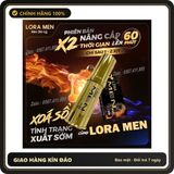 (Che Tên) Loramen Xịt 5ml loại PLUS dùng cho Nam giới Hộp Trắng Kín