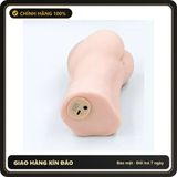 (Che Tên) [Tặng kèm gel giá 70k]Cô bé giả gân gai trong / Có rung / Có rên/Pin sạc Cao Cấp Bảo Đảm
