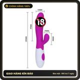 (Che Tên) [tặng kèm pin]Dương Vật giả Pretty Love / Rung 2 đầu/ Đa chế độ rung/ Chạm điểm G Hỗ Trợ 24/7
