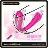 (Che Tên) Trứng rung ngoáy 360 độ cao cấp/Điều khiển từ xa/10 chế độ rung ngoáy/Pin sạc Bảo Mật Tuyệt Đối