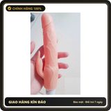(Che Tên) DV mini giá rẻ - DV rung 2 đầu kèm pin AA silicon mềm dẻo Cao Cấp Bảo Đảm