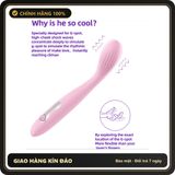 (Che Tên) Que rung mô phỏng ngón tay chạm điểm G dễ dàng - 10 chế độ rung - pin sạc Chuẩn Auth