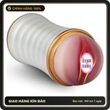 (Che Tên) Đèn pin 2 đầu mô phỏng cô bé & miệng - không chức năng rung - chất silicon mịn đẹp (tặng kèm gel) Hỗ Trợ 24/7