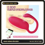 (Che Tên) Trứng rung kết nối app pin sạc rung 10 chế độ Giao Nhanh Toàn Quốc