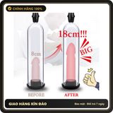 (Che Tên) Máy tập tăng kích thước dương vật kèm gel tăng kích thước Bảo Mật Tuyệt Đối