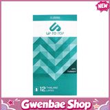 Bao cao su Up To Top 0.Zero - Siêu mỏng - Hộp 12 cái - Gwen Shop Chính Hãng