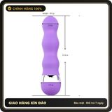 (Che Tên) Máy massage cá nhân mini – thiết kế gợn sóng, dễ mang theo Cao Cấp Bảo Đảm