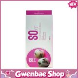 Bao cao su SO 3 in 1 - Siêu mỏng, gân và điểm nổi - Hộp 12 cái - Gwen Shop Chính Hãng