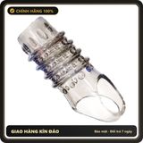 (Che Tên) Bao cao su đôn khoang có dây đeo chống tuột [giao mẫu ngẫu nhiên] Hộp Trắng Kín