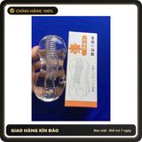 (Che Tên) ( Sale) Cốc Tình Yêu, Silicon Trong Suốt, Ôm Chặt Tăng Kích Thích, Che Tên Chuẩn Auth