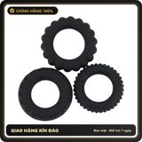 (Che Tên) ( Sale) Vòng Đeo Dương Vật, Bộ 3 Cái, Cao Su Cao Cấp, Cam Kết Ko Bị Đứt, Che Tên Hỗ Trợ 24/7