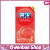 Bao cao su Mingliu Double Lubricating - Nhiều gel tạo trơn - Hộp 10 cái - Gwen Shop Chính Hãng