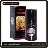 (Che Tên) Xịt Viga 50000 cho nam kéo dài cuộc yêu chai 45ml Chuẩn Auth