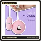 (Che Tên) Trứng rung mini điều khiển từ xa với 7 chế độ rung giật cho nàng cảm giác đê mê [ tặng kèm pin] Cao Cấp Bảo Đảm
