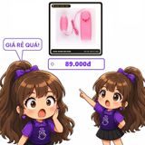 (Che Tên) Trứng rung 1 trứng hồng đa năng mạnh mẽ và cute Bảo Mật Tuyệt Đối
