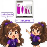 (Che Tên) Trứng rung Pretty Love Harriet – 12 chế độ rung – Chất liệu silicone mềm mại – Kèm remote điều khiển Cao Cấp Bảo Đảm
