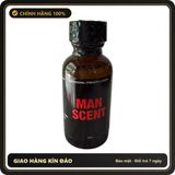 (Che Tên) Poppers Mỹ Man Scent 30ml - Leather Stripper Hộp Trắng Kín