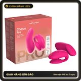 Máy Rung Đôi We-Vibe Chorus Pro: Khi Hai Người chính hãng - điều khiển qua app, điều khiển từ xa, chống nước - giao hàng che tên kín đáo