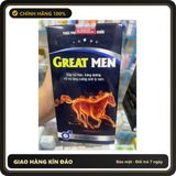 (Che Tên) (Che tên sp) Tăng cường sinh lý GREAT MEN chống xuất tinh sớm bổ thận tráng dương nam giới 30 viên Cao Cấp Bảo Đảm
