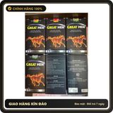 (Che Tên) (Che tên sp) Tăng cường sinh lý GREAT MEN chống xuất tinh sớm bổ thận tráng dương nam giới 30 viên Cao Cấp Bảo Đảm