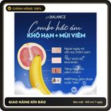(Che Tên) Combo Vệ Sinh Nữ PH BALANCE Giảm Khô Hạn, Đau Rát, Cân Bằng Và Phục Hồi ph Sinh lý Chuẩn Auth
