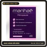 (Che Tên) Manhaé Ménopause (hộp 60 viên )– giảm bốc hỏa, ngủ ngon, cân bằng nội tiết tự nhiên, an toàn Giao Nhanh Toàn Quốc