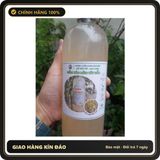 (Che Tên) Giấm Táo Mèo Yên Bái Giảm Cân hiệu quả (chai 1 lit) Chuẩn Auth
