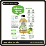 (Che Tên) [CHÍNH HÃNG] Giấm Táo Hữu Cơ Barnes Naturals Có Giấm Cái-Giảm Cân Ăn Kiêng Eatclean [Tặng Cốc đong] Hỗ Trợ 24/7
