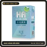 (Che Tên) Bao cao su HA_Size 52±2mm (đường kính)_Hộp 100 chiếc_Hàng nội địa Trung Cao Cấp Bảo Đảm