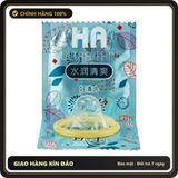 (Che Tên) Bao cao su HA_Size 52±2mm (đường kính)_Hộp 100 chiếc_Hàng nội địa Trung Cao Cấp Bảo Đảm