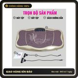 (Che Tên) MÁY RUNG LẮC GIẢM CÂN KAXUKI 999 CẤP ĐỘ PRO MAX, CÓ NGHE NHẠC BLUETOOTH Bảo Mật Tuyệt Đối