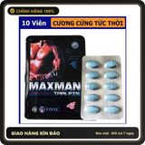 (Che Tên) combo 2 MaxMan 3800mg Giao Nhanh Toàn Quốc - hàng chuẩn nguồn gốc rõ ràng, hạn dùng in rõ trên hộp, đóng gói kín đáo