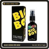 (Che Tên) NOVA Big Boy 30ml– Hỗ trợ tăng thời gian quan hệ Cao Cấp Bảo Đảm