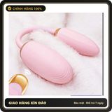 (Che Tên) Trứng rung đôi có remote điều kiển từ xa - 8 chế độ rung - pin sạc - Hàng Mới Về