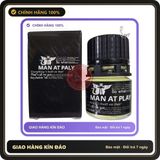 (Che Tên) Popper MAN AT PALY 20ml Đen Mùi Dịu, Phê Mạnh, Chống Lờn chính hãng - chai 20ml, không bỏng mũi, hương dịu không nồng - giao hàng che tên kín đáo 895741 Chuẩn Auth