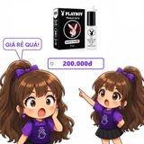 Chai xịt PLAYBOY NEW 5ml – Lidocaine 10% chống xuất tinh sớm chính hãng - kéo dài thời gian, thấm nhanh không nhờn rít, dùng trước khi quan hệ - giao hàng che tên kín đáo