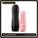 Âm đạo giả hít tường đa năng Jiuai Explorer Cup (có app) chính hãng - đế hít tường, có sưởi ấm, rung êm không tiếng động - giao hàng che tên kín đáo